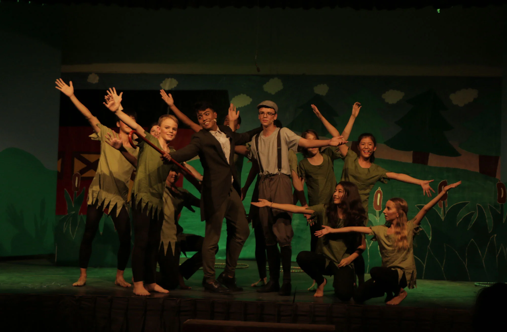KISC KISC students put on a production of a Broadway musical Honk Jr. at the end of September. 