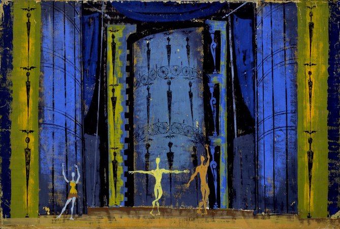 Danses Concertantes (1955), set design Nicolas Georgiadis.
