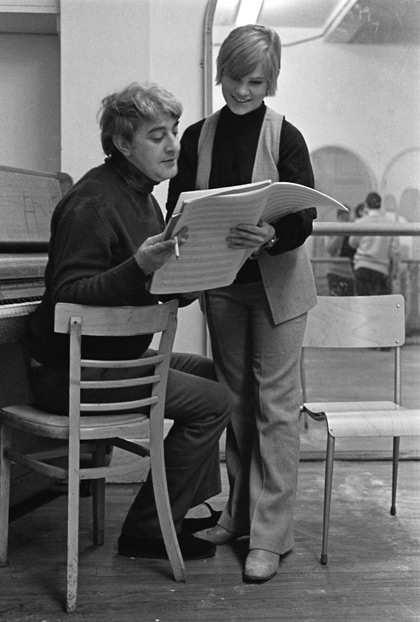 Kenneth MacMillan with Monica Parker