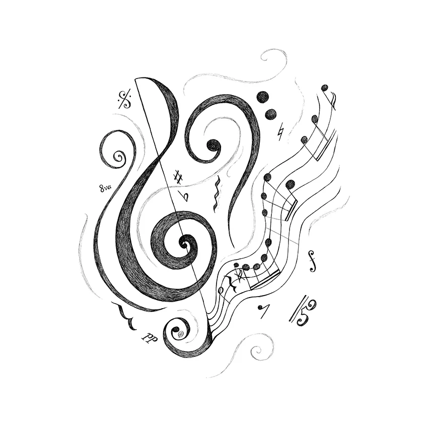 Music Drawings