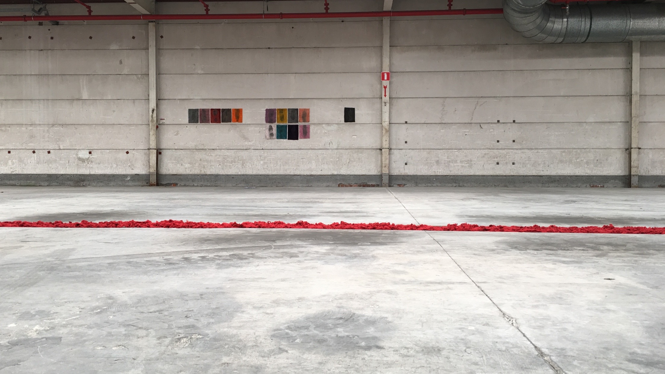 Work Week.o , Various Artists, installation view, Tyber.nv, Menen 2016