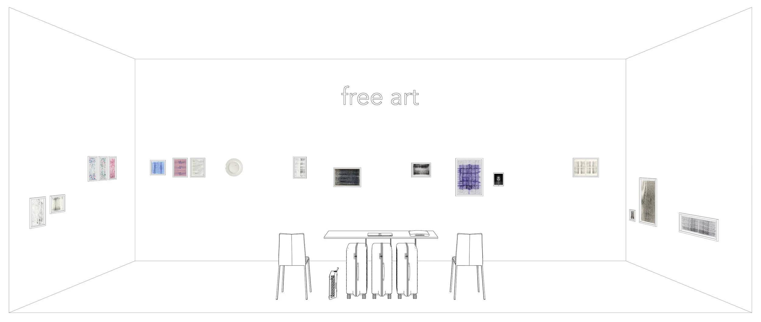 Various Artists, AllhiheyAll (1984), Art fair, booth design, 2019-2021