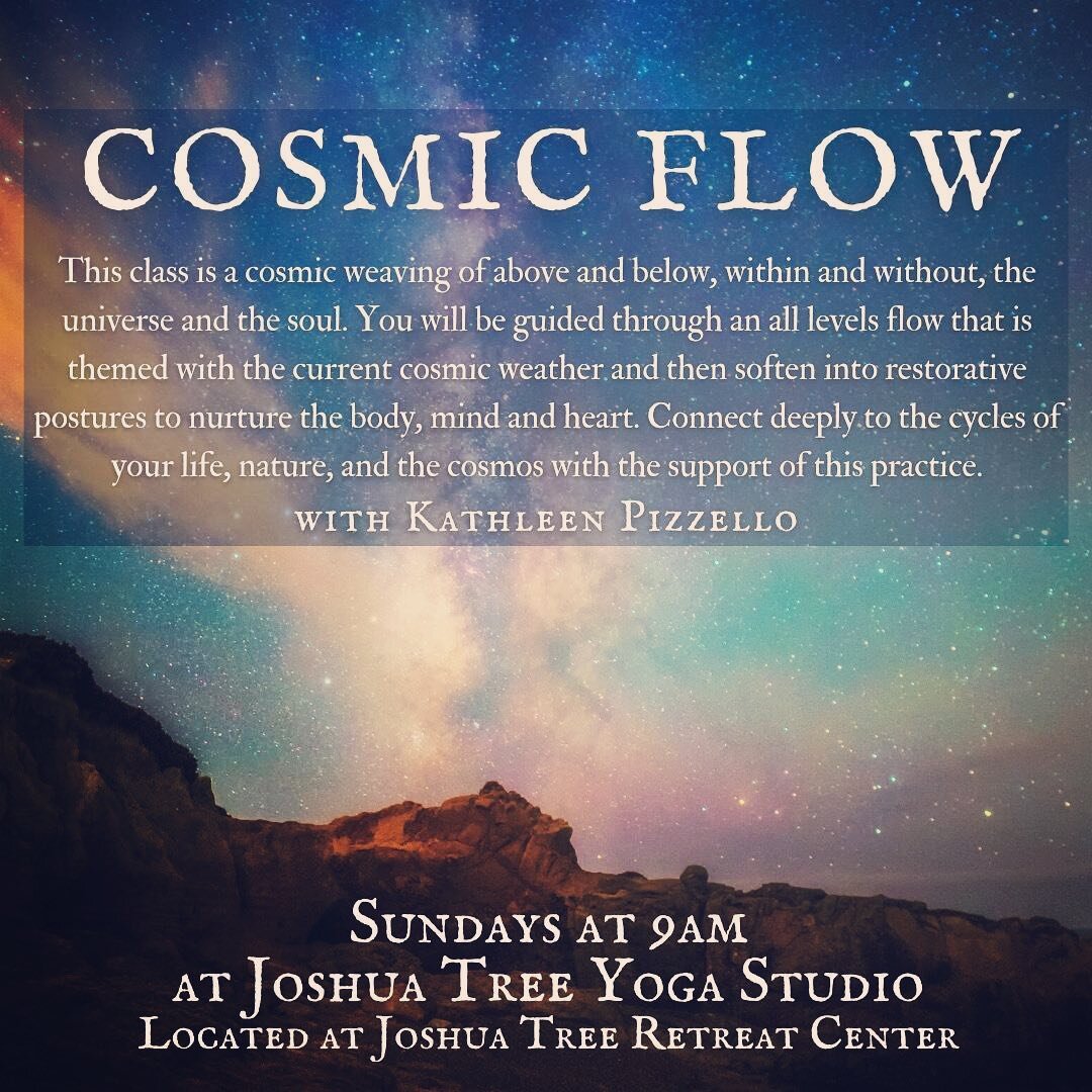 Above + Below
Within + Without
Universe + Soul

Every Sunday at 9am @joshuatreeyogastudio located @jtretreatcenter 

🦋