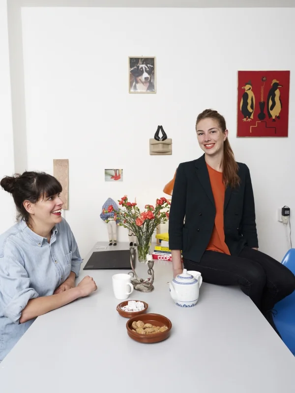 Stefanie van Keijsteren and Renee Mennen . Studio RenS Copyright Marjon Hoogervorst Photography