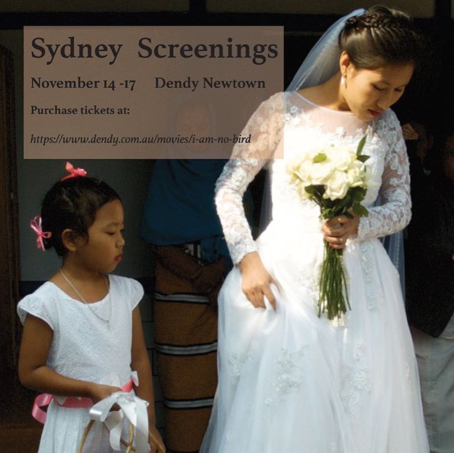 #iamnobirdfilm screening in Sydney next weekend thanks to @dendy.au + @potentialfilmsdistribution .
.
.
#newtown #sydney #whatsoninsydney #whatsoninnewtown #documentary @documentaryaustralia