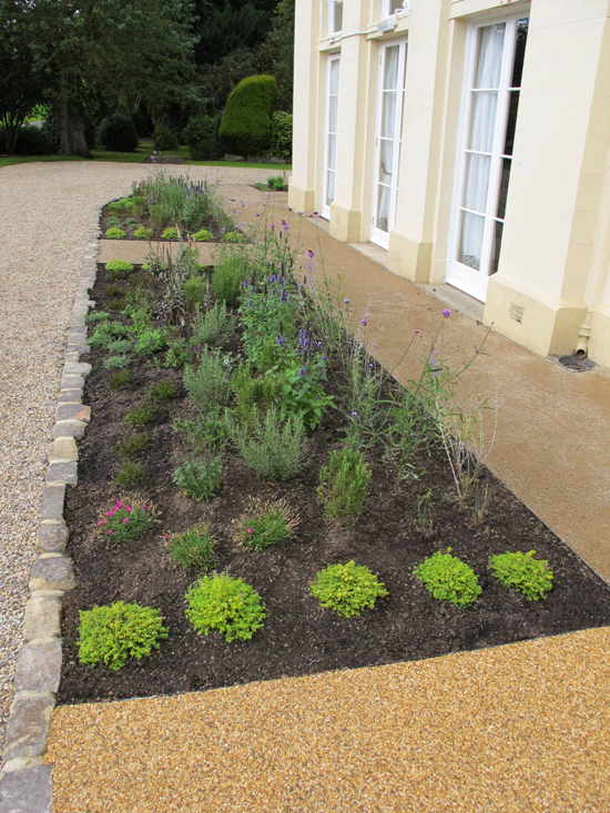 New Planting Beds, Whitworth Hall Hotel.