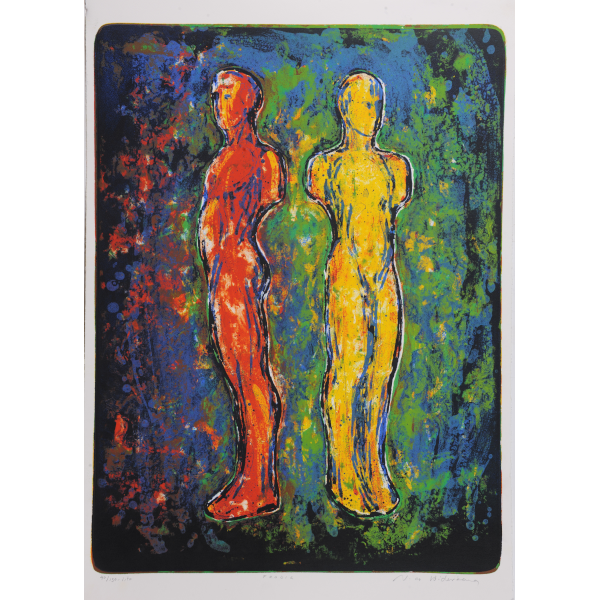 NICO WIDERBERG Frodig (Lush) on view at Jesmond Dene House Lithograph, 79 x 59cm £1,100 Framed ENQUIRE