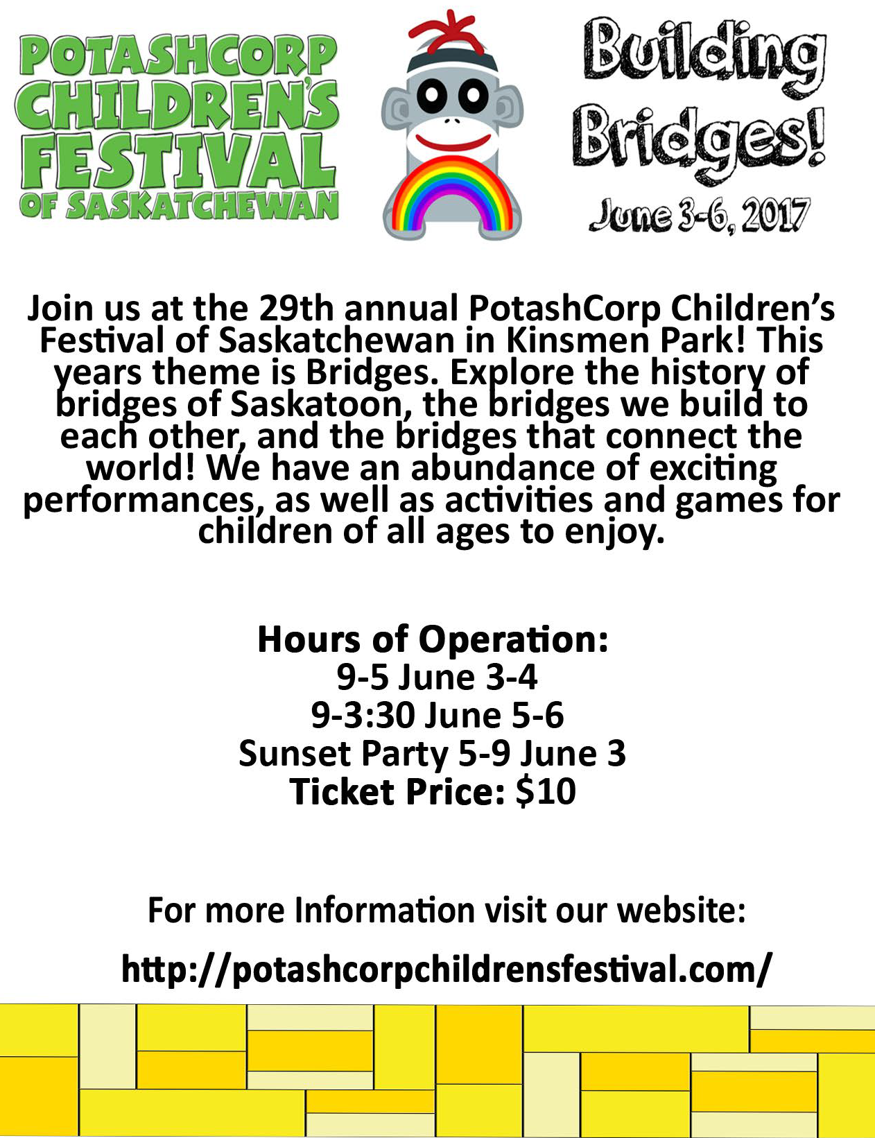 POTASHCORP CHILDREN'S FESTIVAL OF SASKATCHEWAN