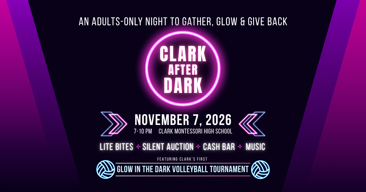 Clark After Dark November 7th Adult Only Night to Gather, Glow & Give Back