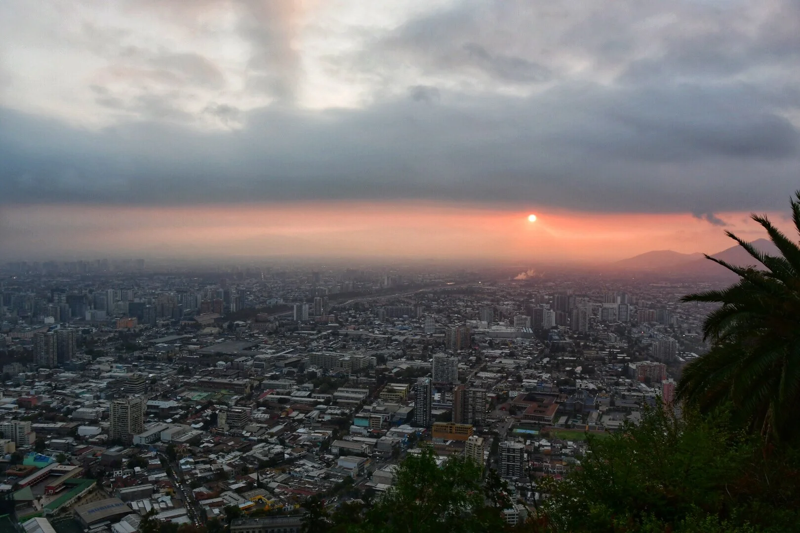 Utsikt over Santiago