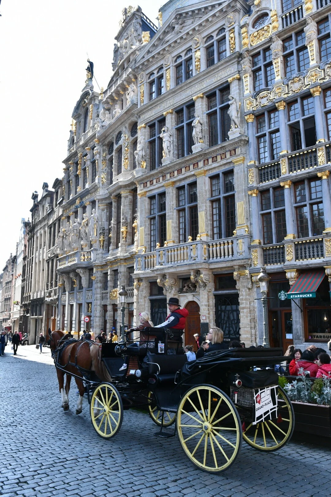 Grand-Place er den største turistattraksjonen i Brussel