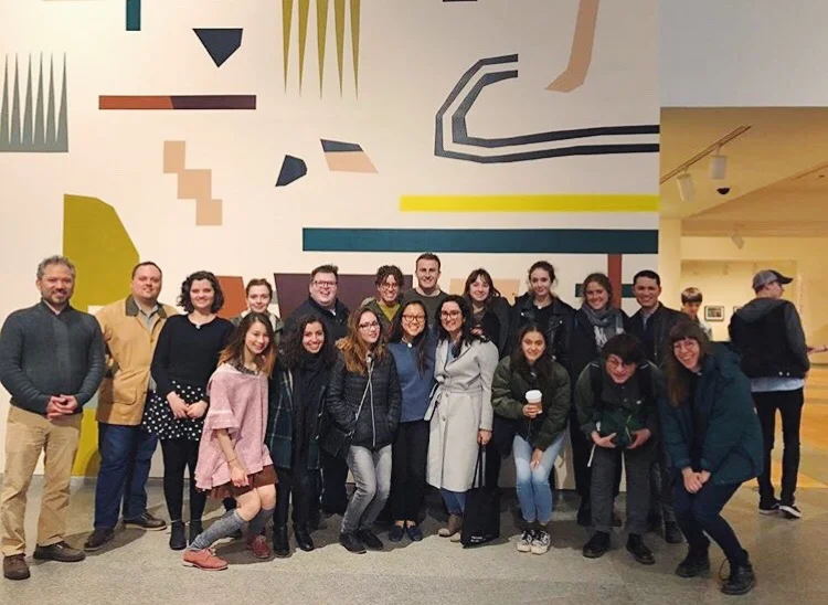 The Harvard Art Museums Student Board & Student Guide Program, 2018. Courtesy of @harvardarthappens. 