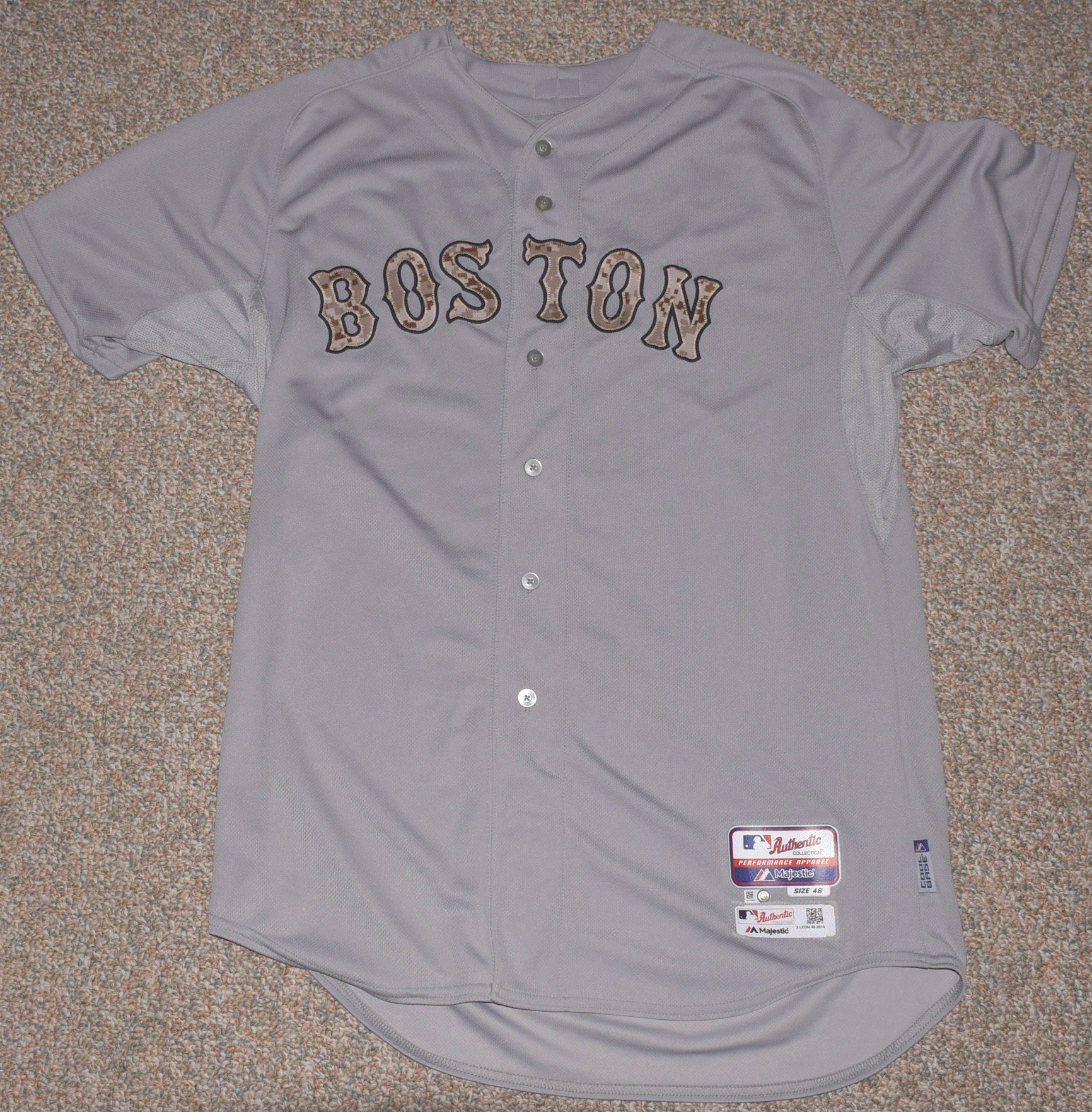 Sandy Leon 2015 Memorial Day Jersey