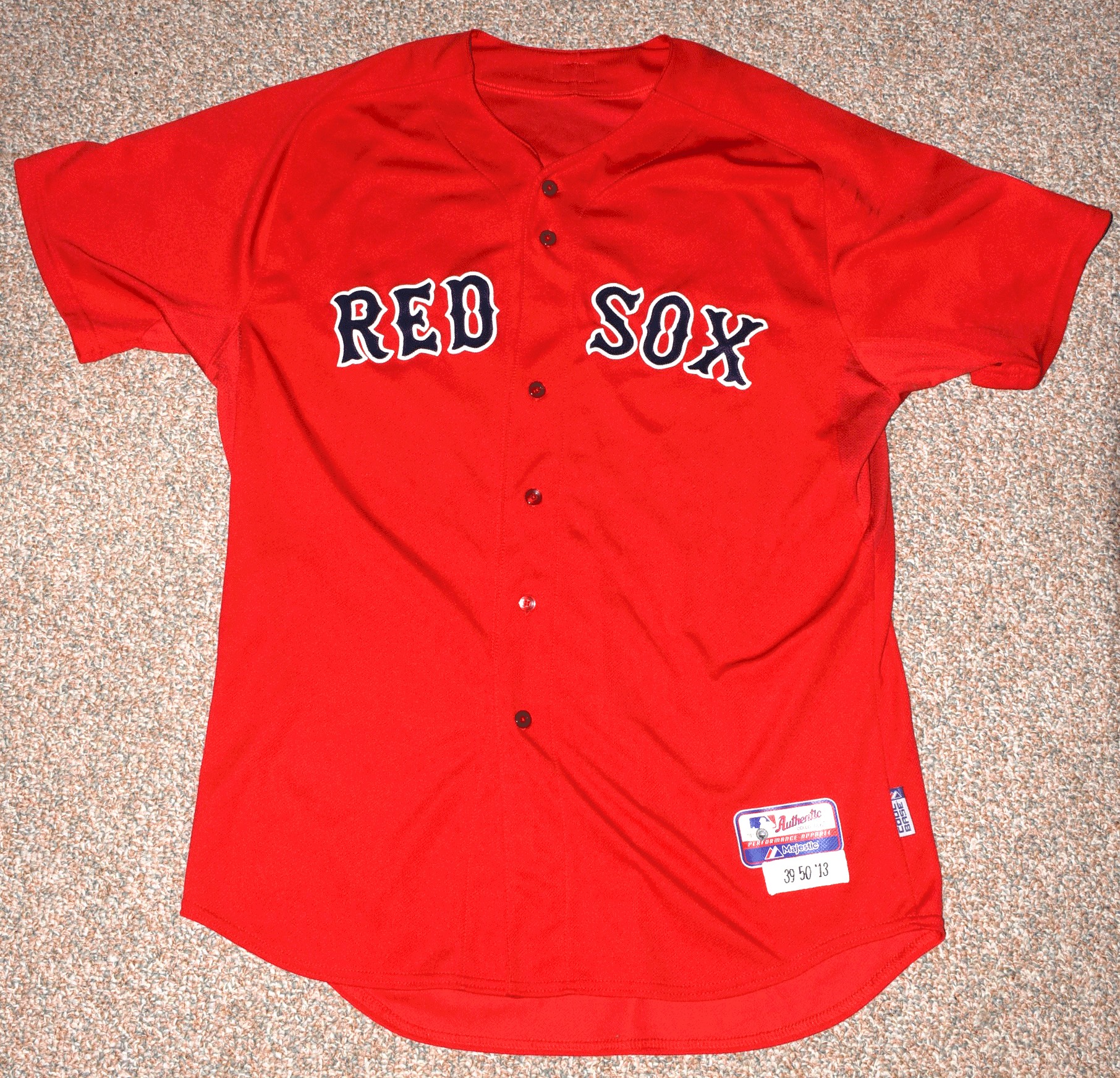 Jarrod Saltalamacchia 2013 Red Alternate