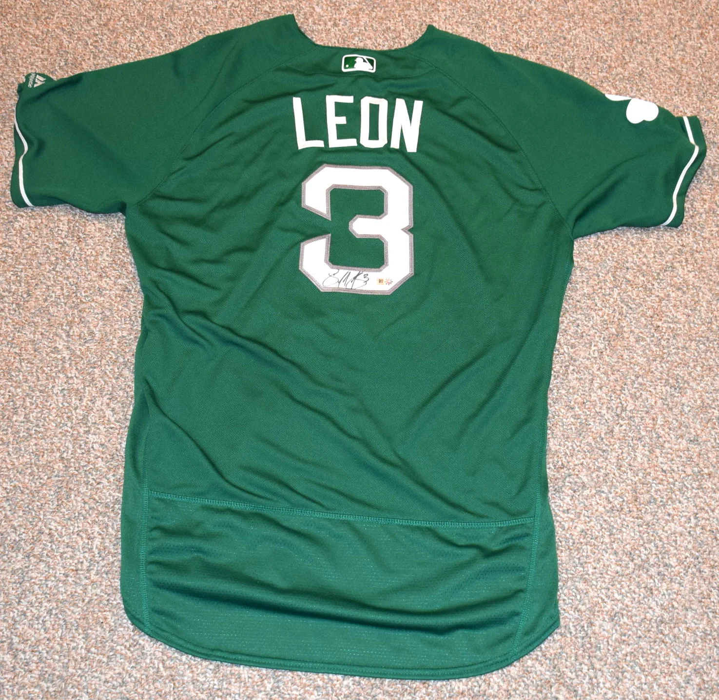 Sandy Leon 2017 St Patrick's Day Jersey