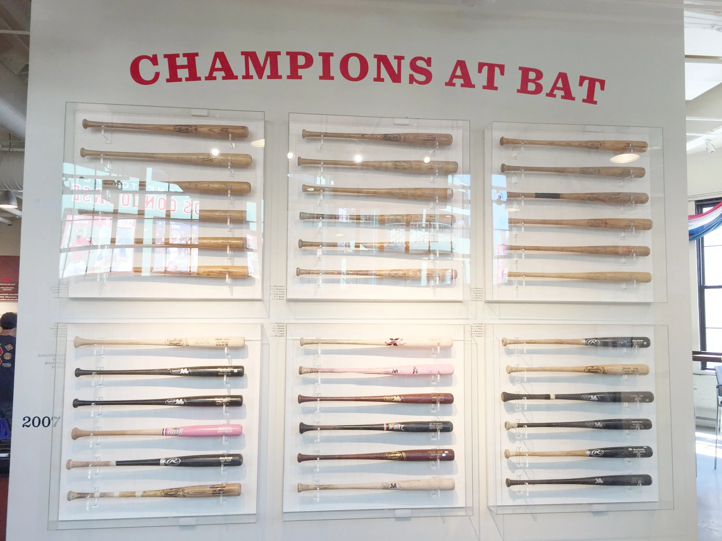 2017 Fenway Park Living Museum Loan - 1967 and 2007 Teams