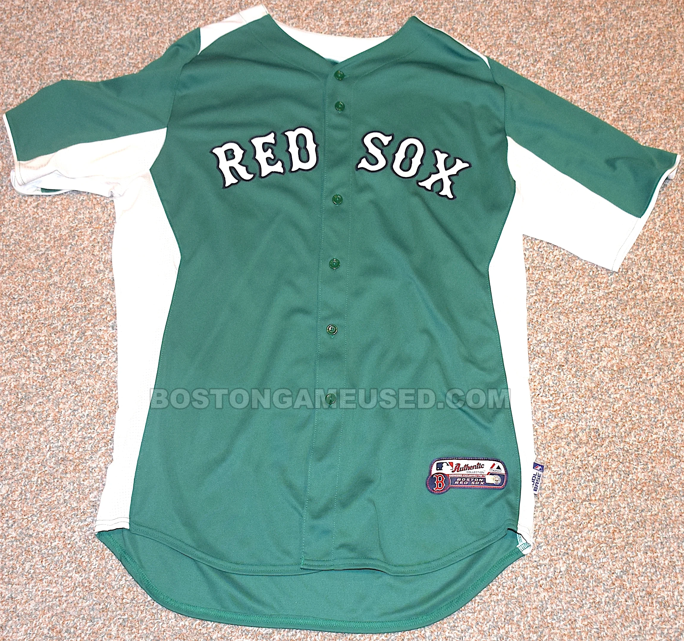 Shoppach 2012 St. Patrick's Day Jersey