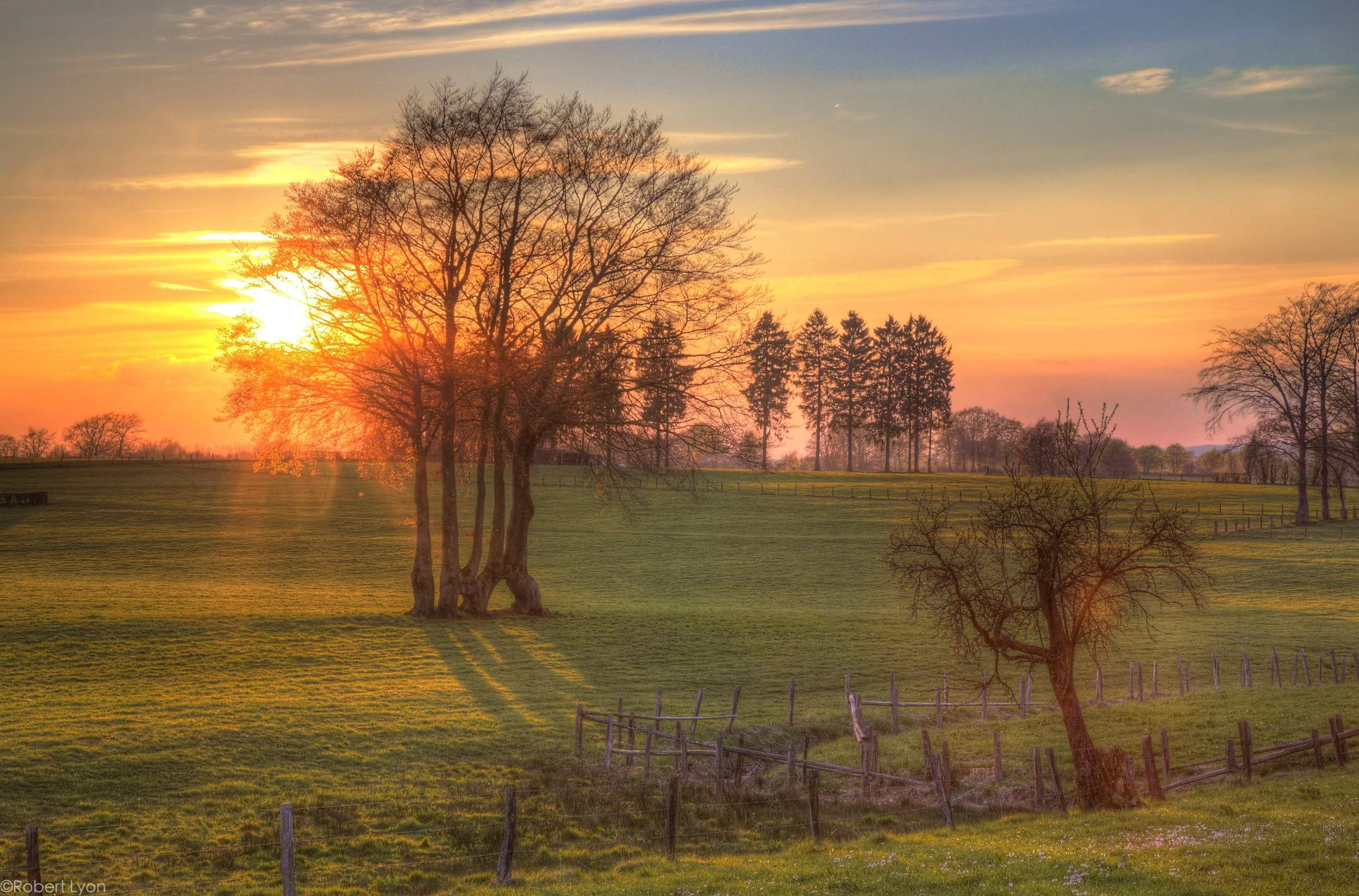 Belgium Sunset