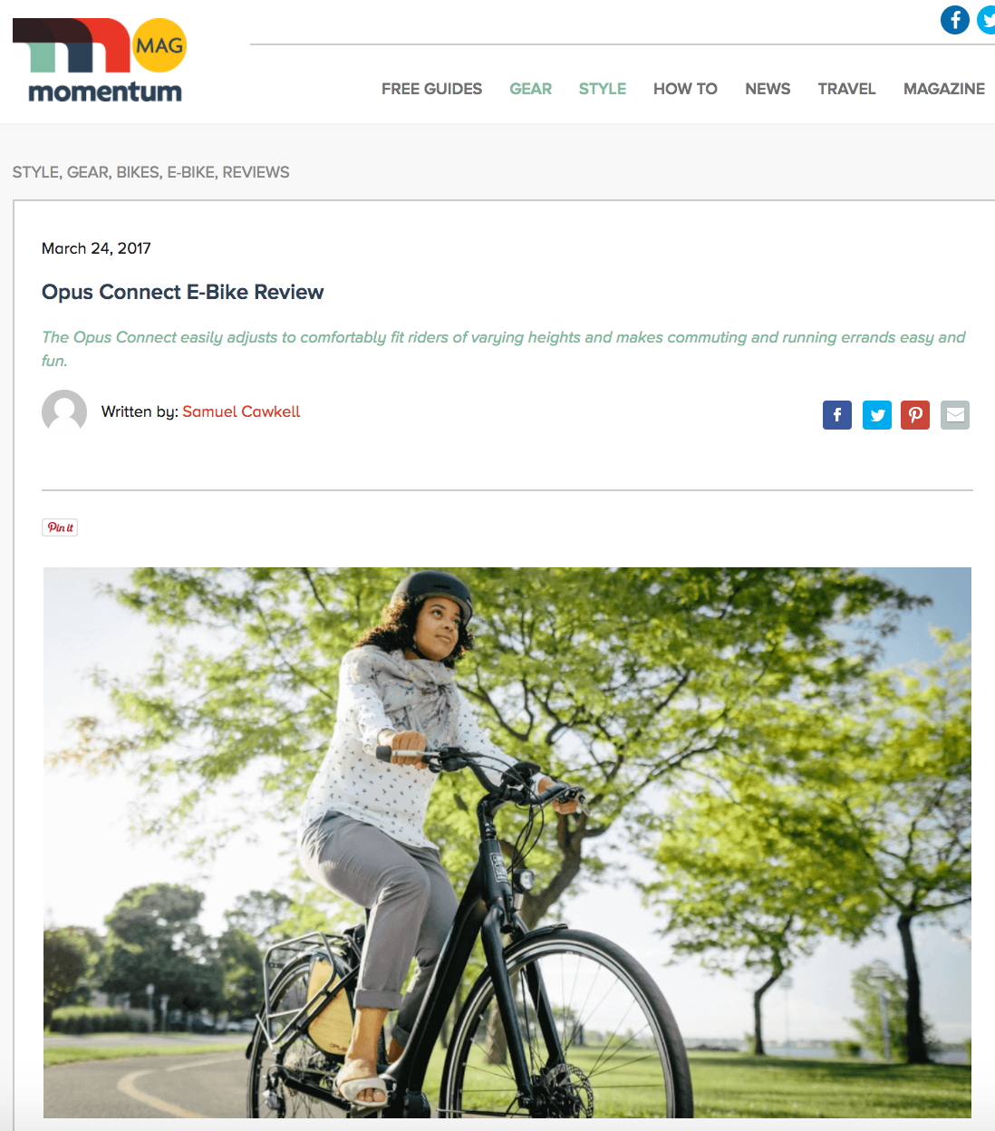 Photo: https://momentummag.com/opus-connect-e-bike-review/