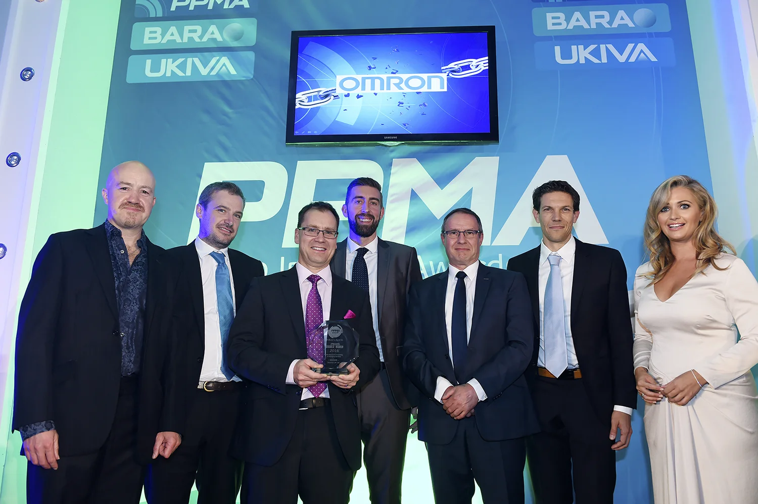 SerialTrac named 'Most Innovative Processing or Packaging Machine' at the PPMA 2016 Awards