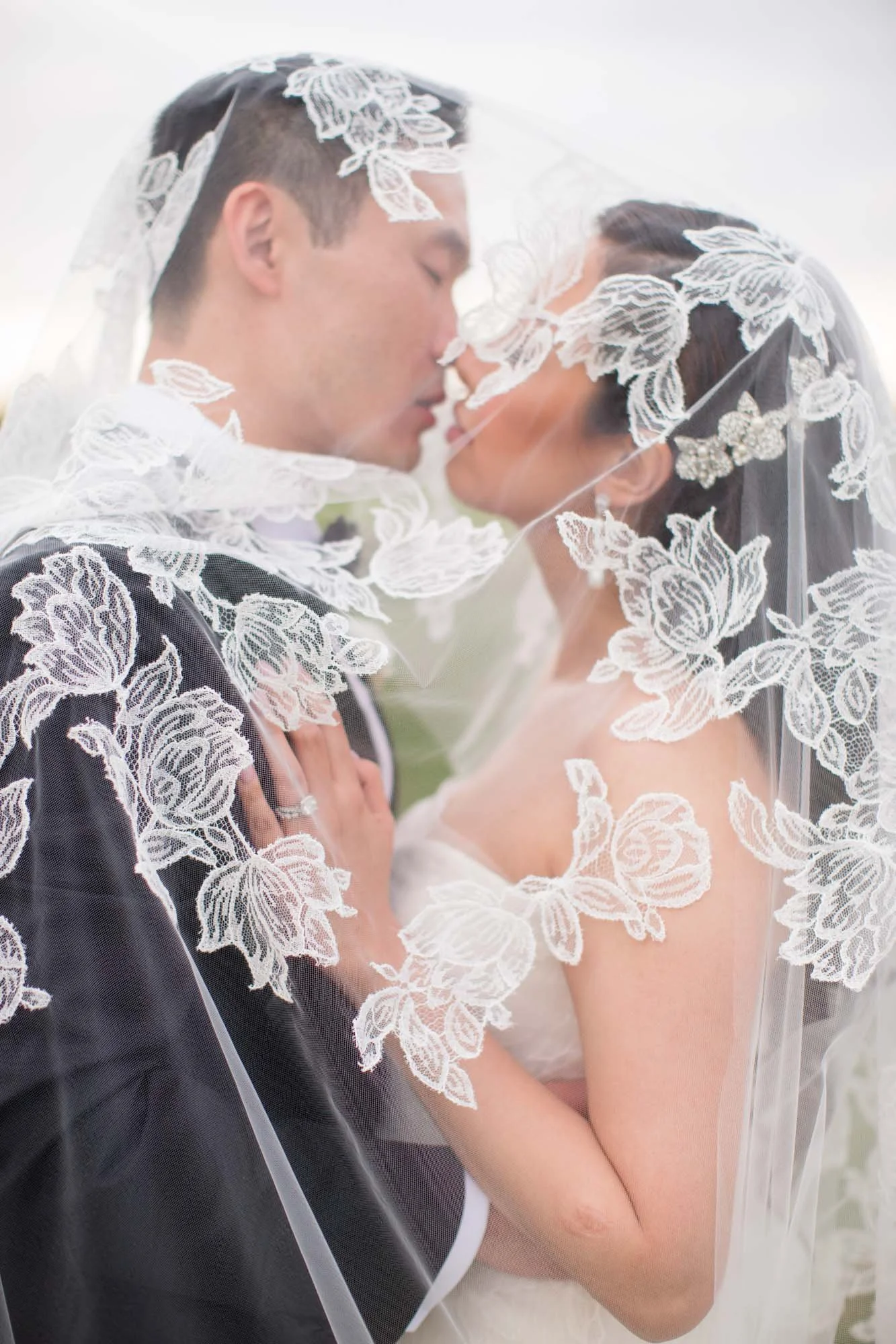 Romantic four seasons  wedding photographed by a destination film wedding photographer