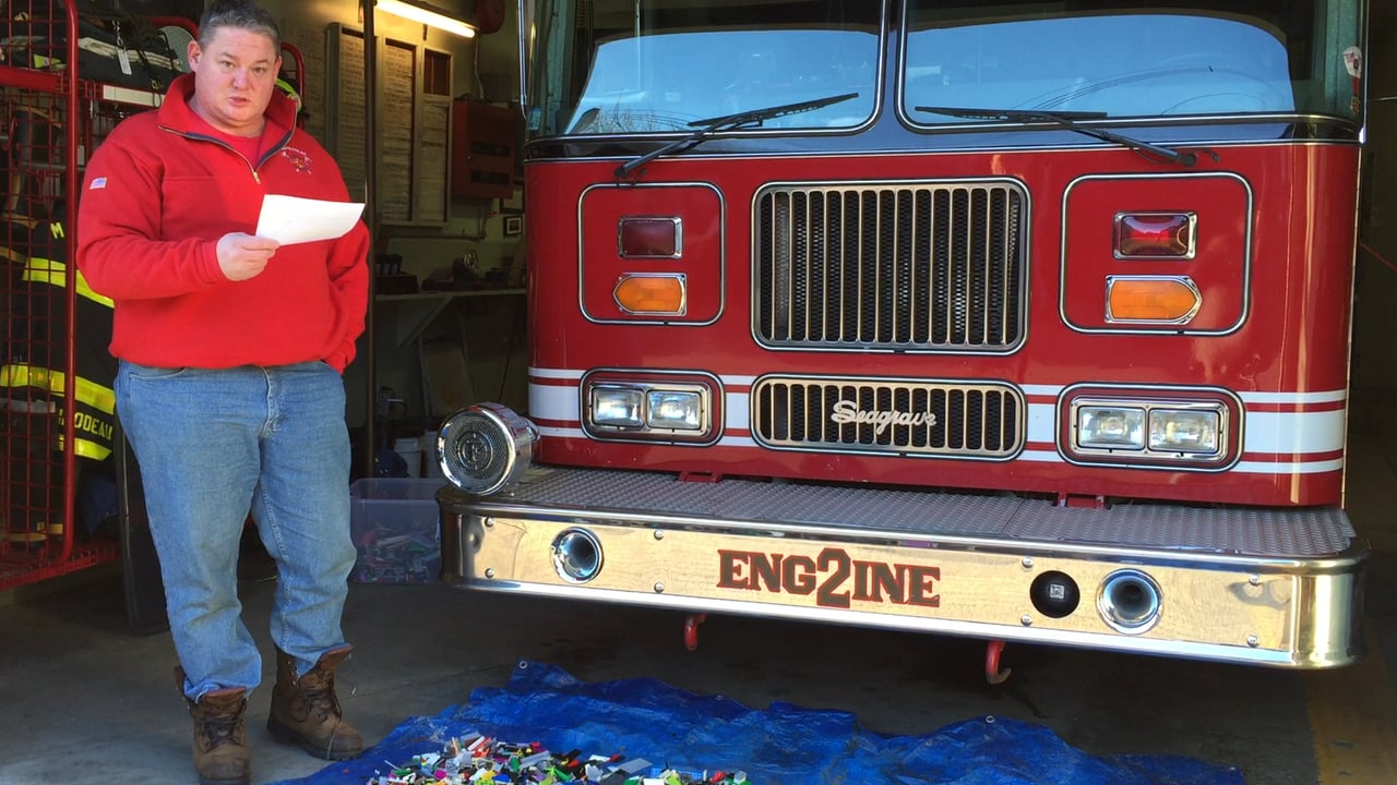 FireWalkChallenge - Fireman Tim Doane