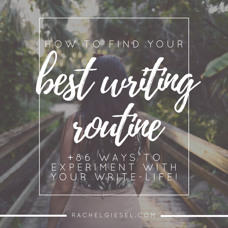 How to Find Your Best Writing Routine