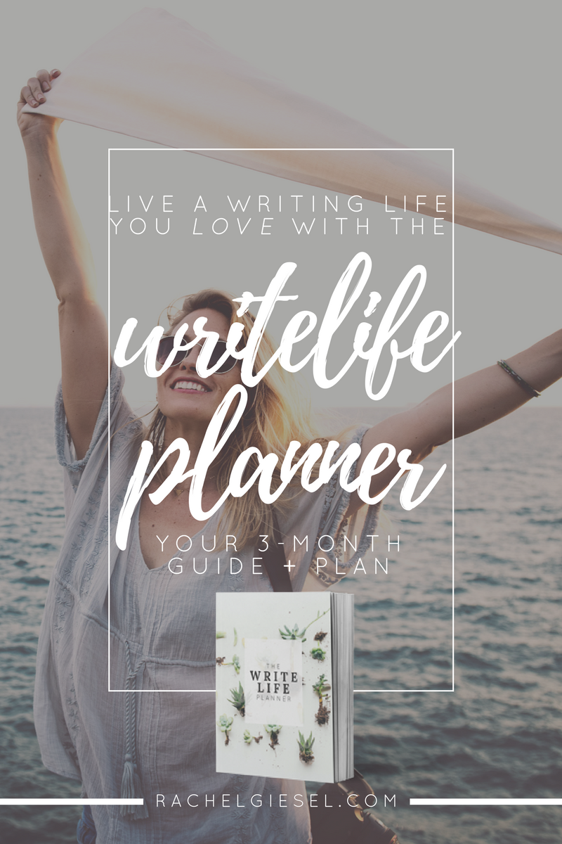 To live your best writing life, you need to set goals to accomplish your big dreams and tackle them one step at a time. You have to be intentional with your approach, making the time and space for life and the time and space for writing. You have to take consistent baby-steps to actually accomplish your writing goals, experiment with your writing process to perfect your best writing routine, show writing the love and attention it deserves to thrive, and balance writing with your life, so you can be both the human and the writer you hope to be. And I created an AWESOME tool to help you do it. Say hello to The WriteLife Planner – your 3-month guide to conquering one major writing project, strengthening your writing practice, and loving your writing life while you do it. Click through to read the whole post!