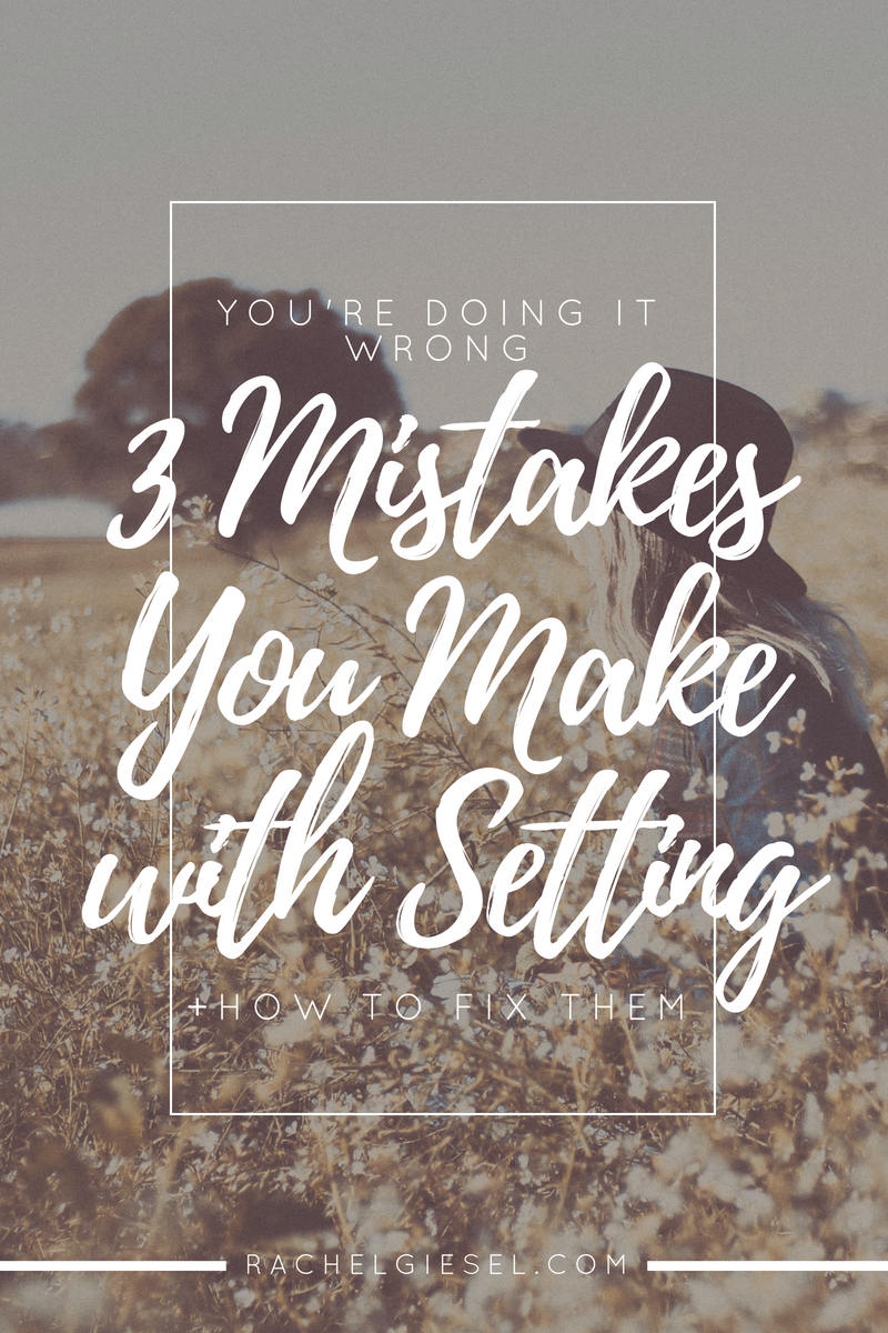 Setting does NOT simply equate to drawing maps and designing house floor-plans and planting trees all around your world. It isn't just about the weather or the town where the story takes place. It isn't just world-building from scratch. Setting certainly can be these things, but it also goes a lot deeper than that. Setting grounds you in place and time, but it also sets the mood and tone, provides a lens to understand the world through, and works in conversation with your other elements (characters, plot, and theme). Setting does A LOT more work (even if it is subtle, background work) than we often give it credit for. So, how do you get your setting to do its work – productive, necessary, hard work – without going overboard? We're going to look at the 3 mistakes writers often make when designing their setting or worldbuilding and how to fix it. Click through to read the whole post!