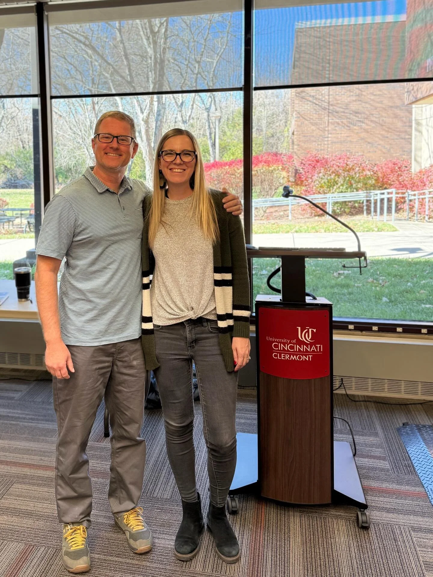 So grateful we got to host the amazing @kelseytimmerman and his book &ldquo;Regenerating Earth&rdquo; at UC Clermont last month! We had such a great time hearing about his adventures, learning about regenerative agriculture practices, and finding way