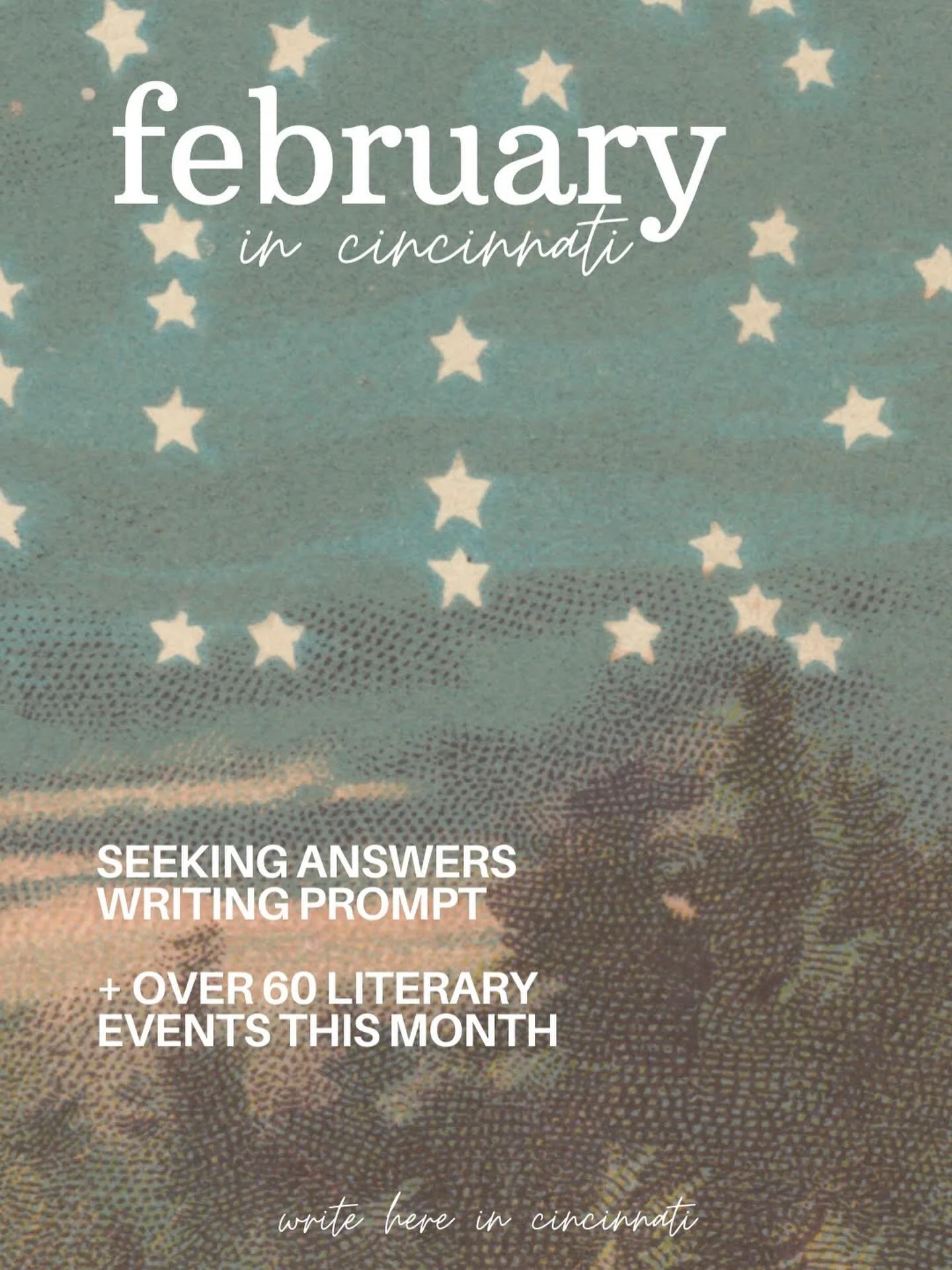 February&rsquo;s edition of ✨write here in cincinnati✨ is now live! Featuring over 60 literary and writing events around the city this month and a &ldquo;seeking answers&rdquo; writing prompt for you. Check it out with the link in bio!