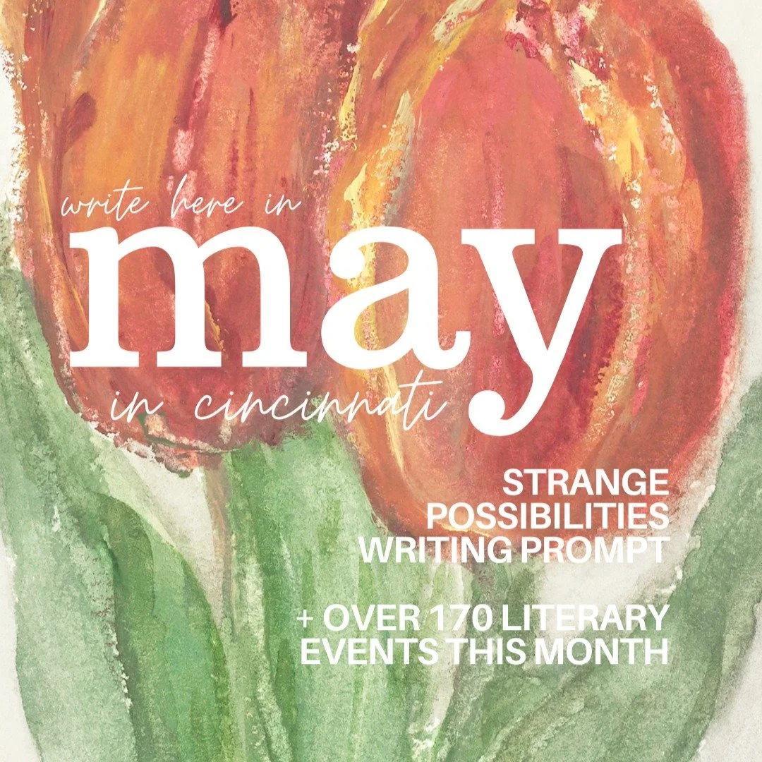 May&rsquo;s edition of ✨write here in cincinnati✨ is live! Cincy&rsquo;s literary scene is clearly blooming this month with amazing events and caring communities. This edition features over 170 events (!) to engage with your literary life in the city