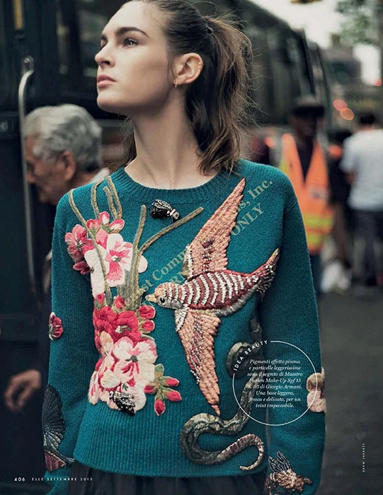 Photo Producer – Italian Elle . Photo by Drew Jarett