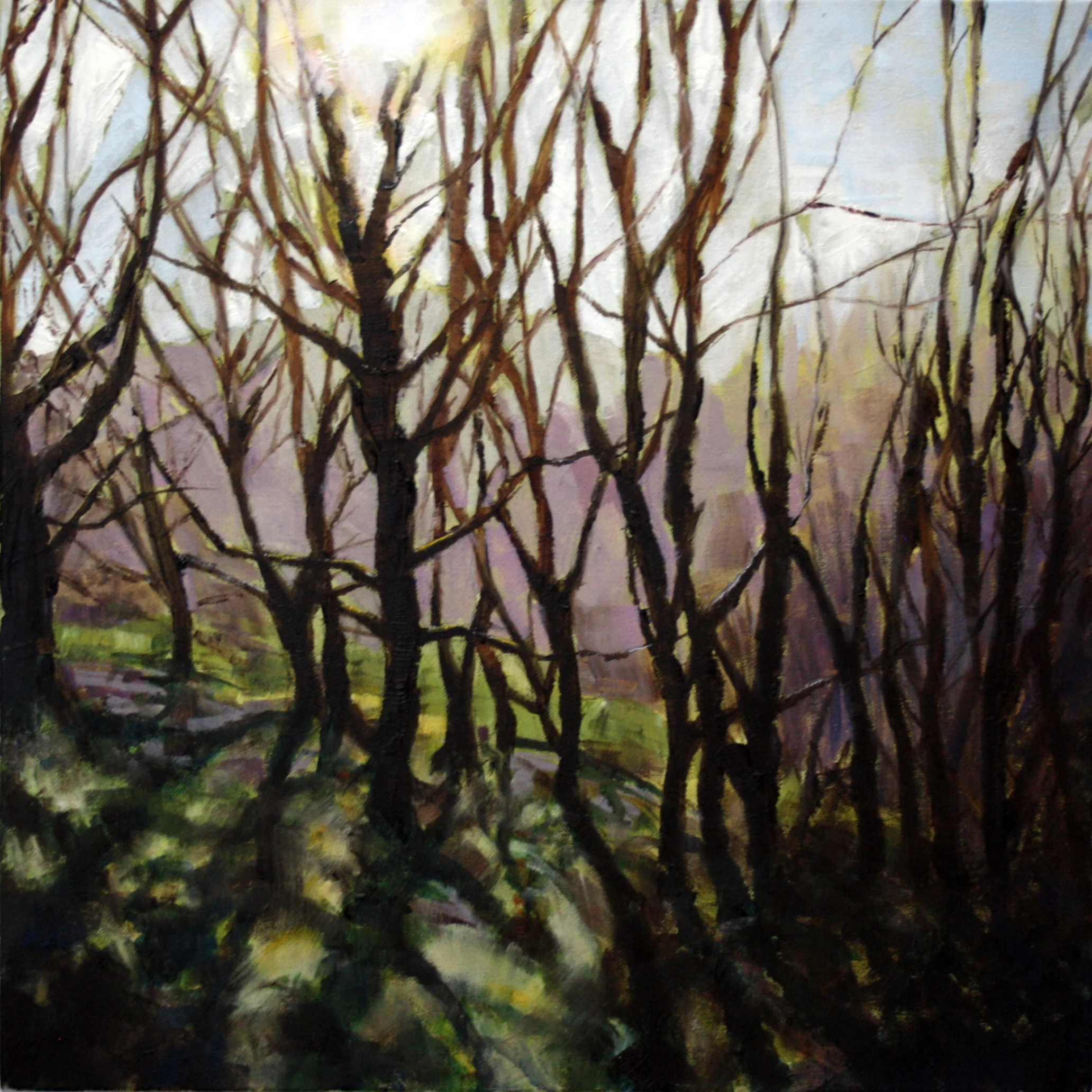 A Walk Together in Winter oil on box canvas.jpg