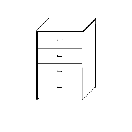 4-Drawer Lateral File