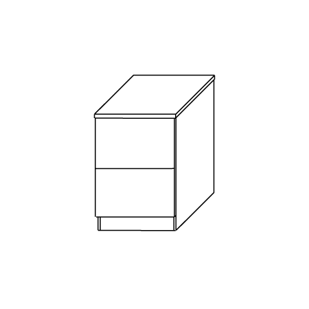 Push-under Pedestal