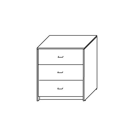 3-Drawer Lateral File