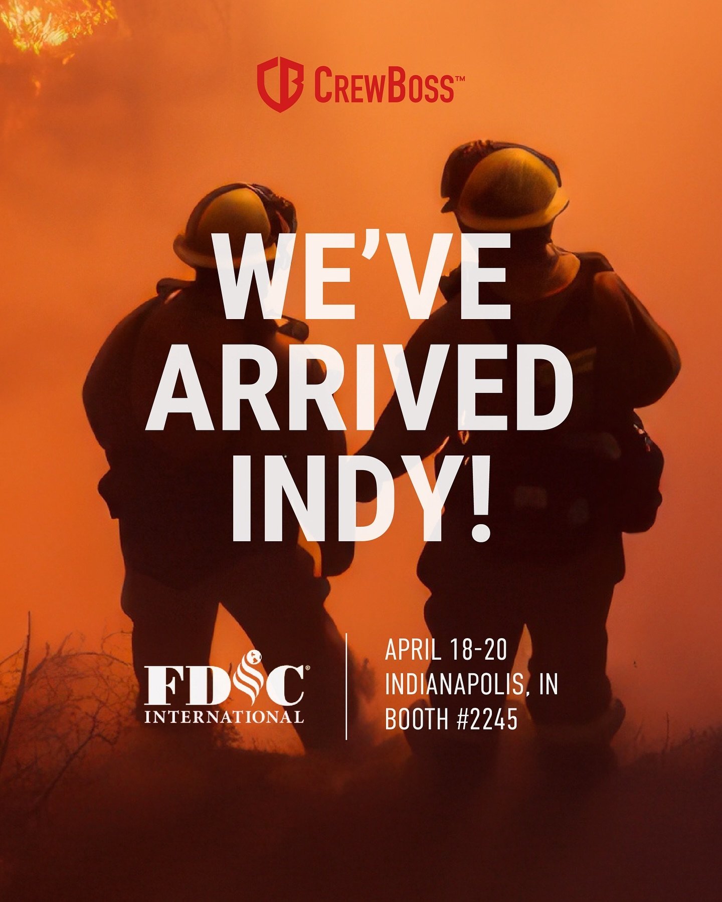 It&rsquo;s Go Time! CrewBoss has landed at @fdicindy 2024! 🔥
&nbsp;
We&rsquo;re all set up at booth #2245. Our team is fired up and ready to chat about firefighter safety and our innovative PPE solutions.
&nbsp;
#CrewBossPPE
#FDIC2024