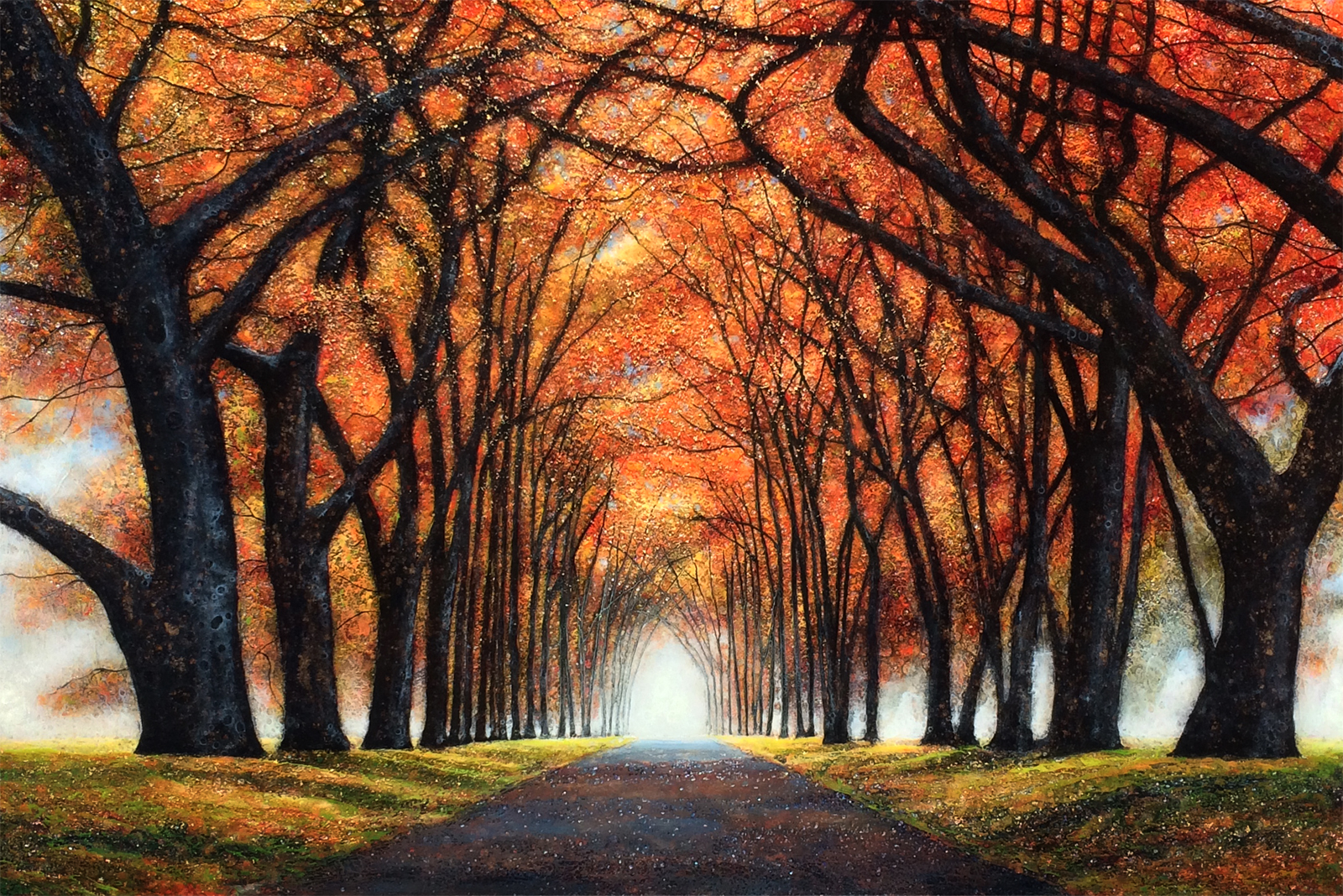 "Autumnal Arms Enfolding"
