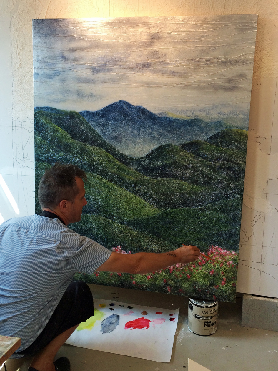 "Smoky Mountain Vista" (4' x 5')