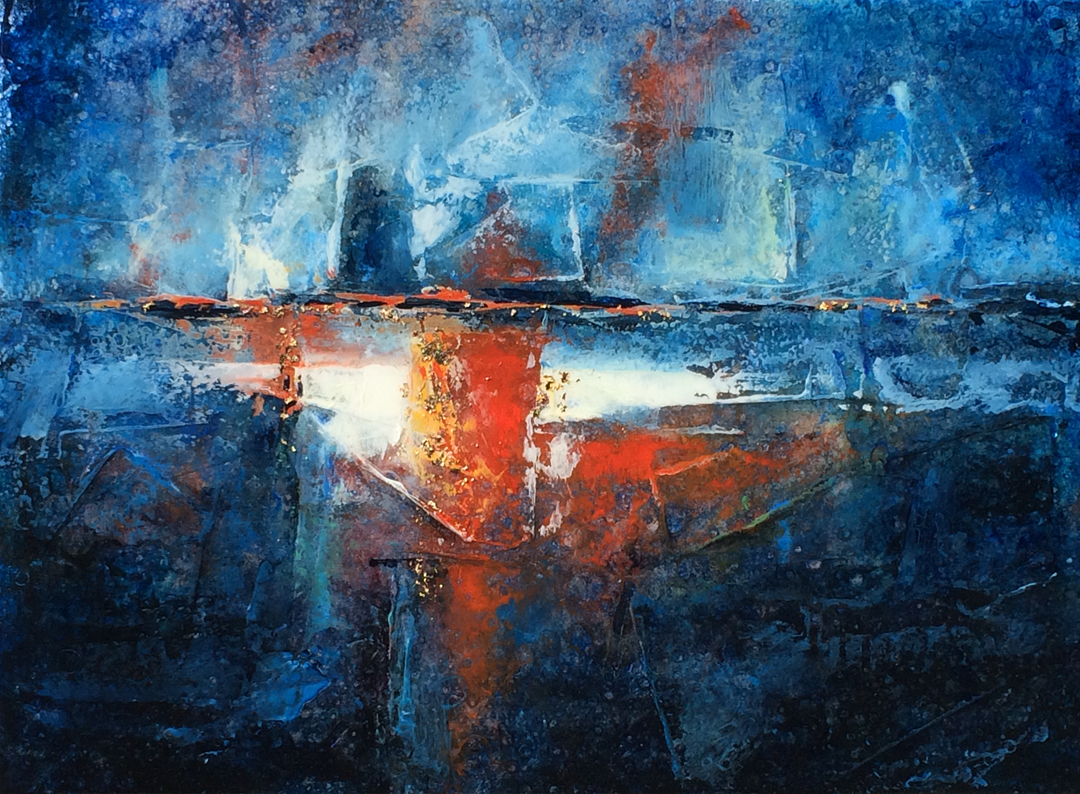 "Omikron" (18" x 24")