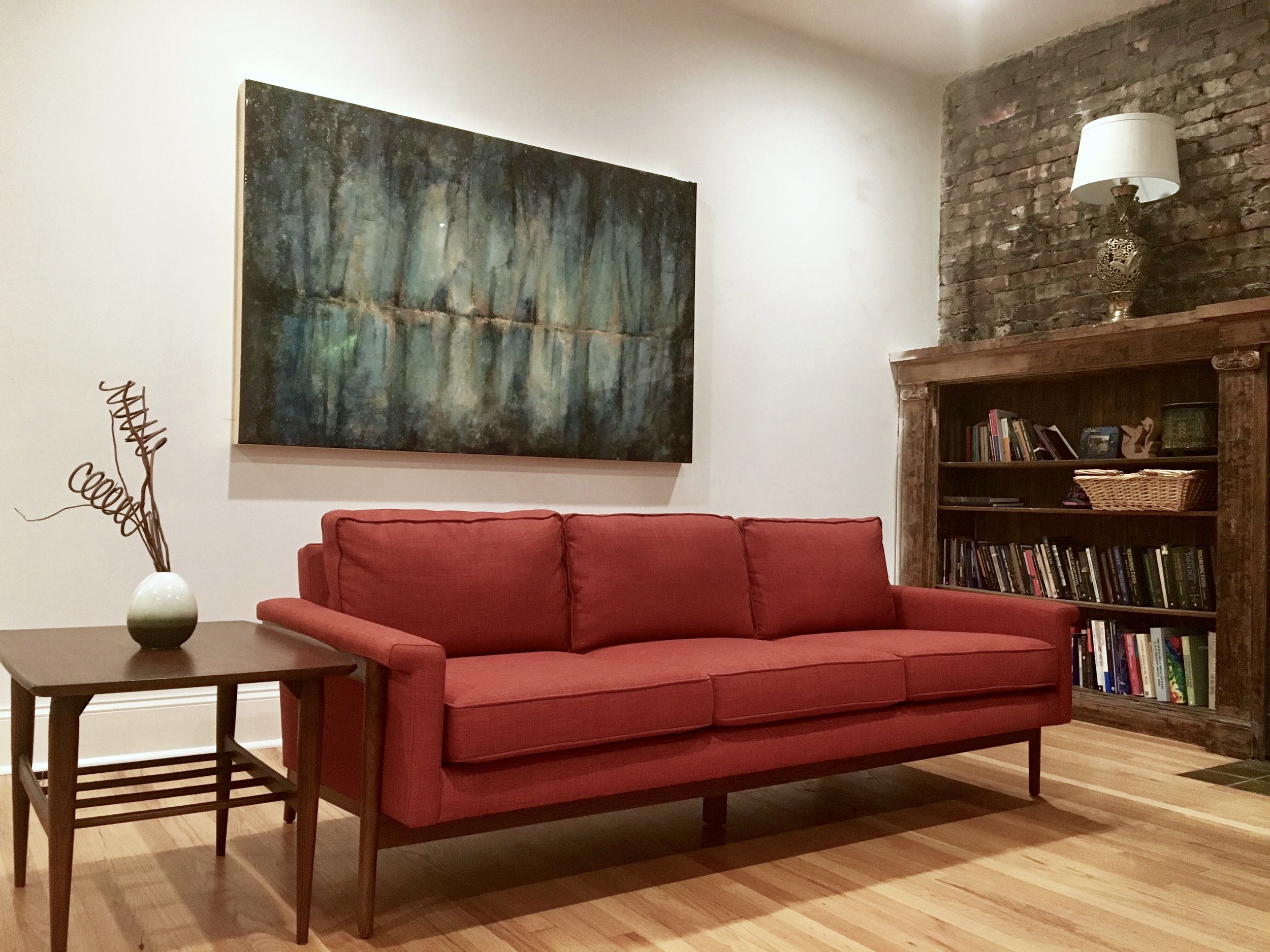 "Glacial Fractures" (45" x 70")