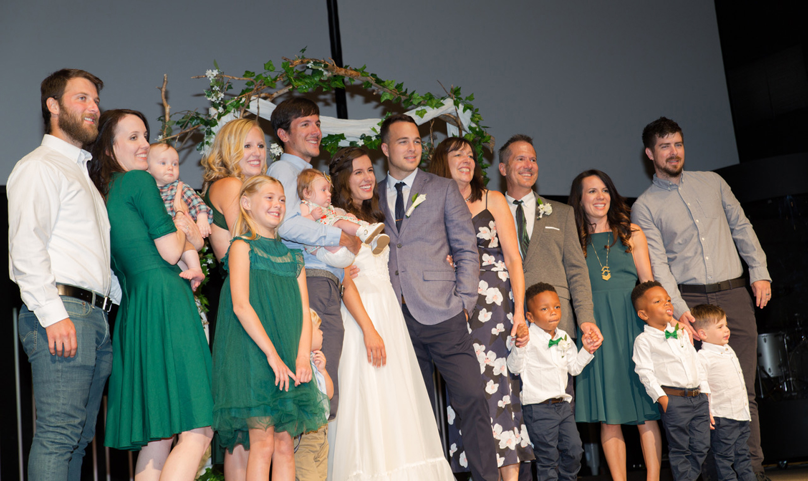 All my kids and grandchildren. So thankful for these people.