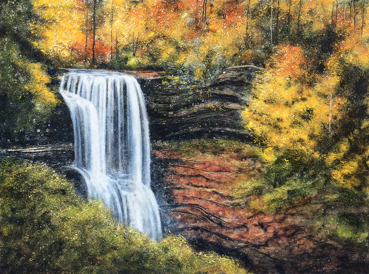 "Dry Falls" (24" x 32")
