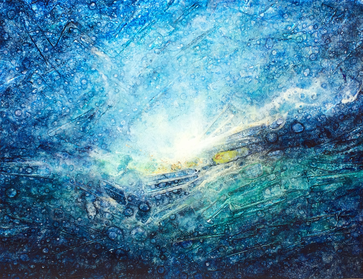 "the breakers" (18" x 24")