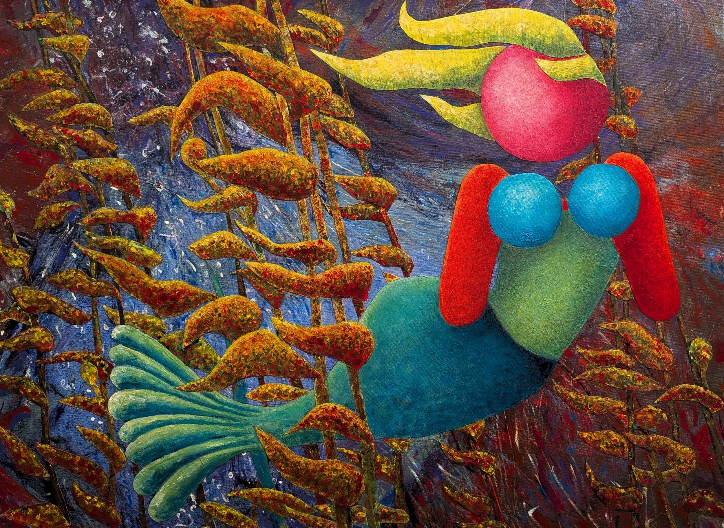 Mermaid in Kelp (26 x 46) (oil on canvas).jpg