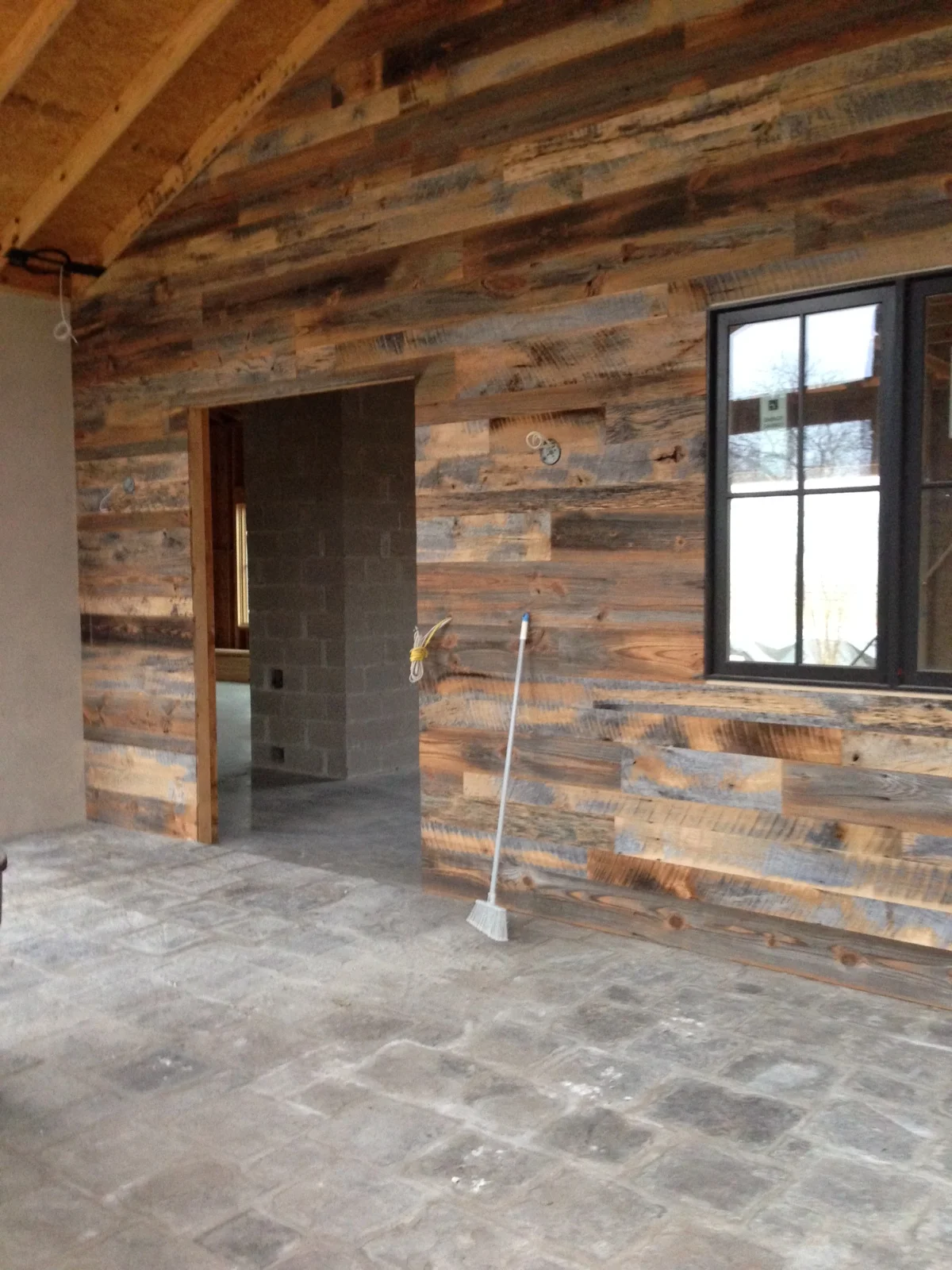 Skip-Planed Brown & Gray