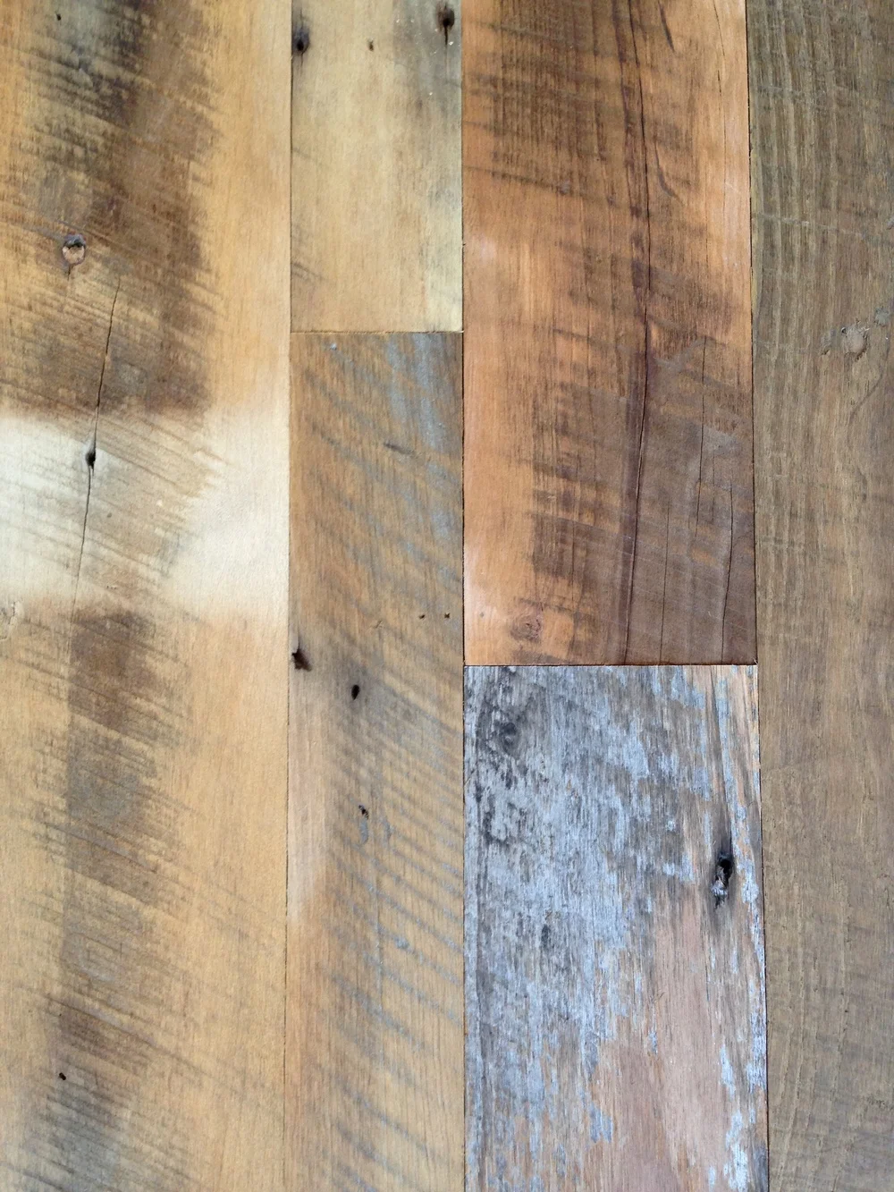 Skip-Planed Mixed Hardwoods