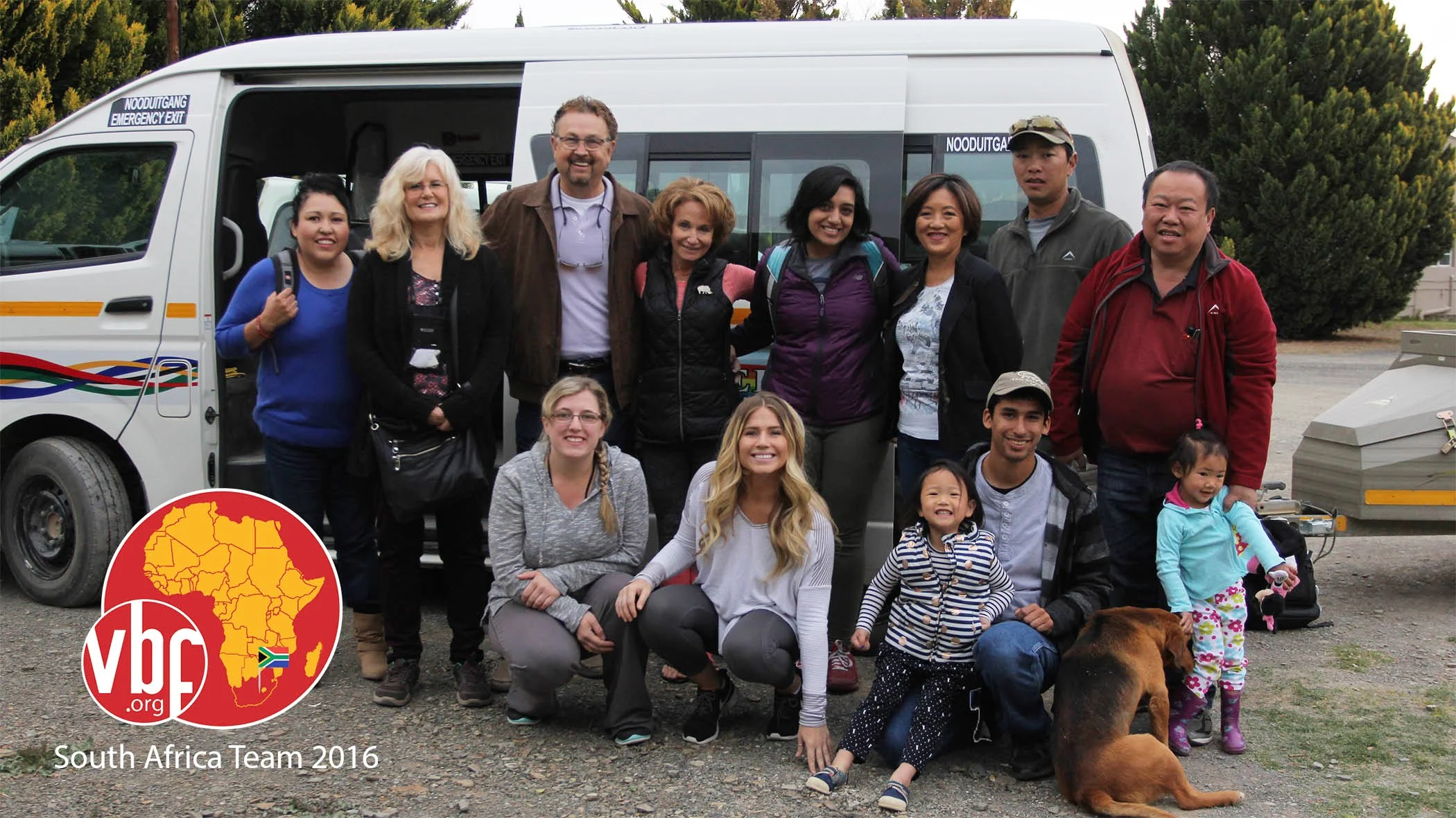 Team in Cradock, South Africa 2016