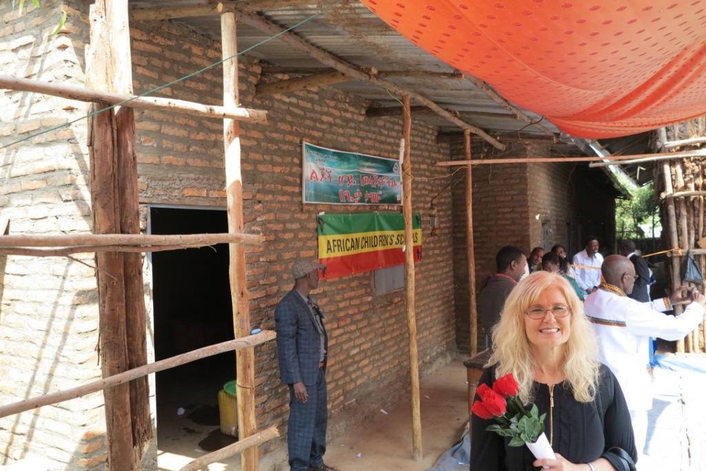  2018 Large new 5 classroom school in Frustale site near Jimma, Ethiopia. 
